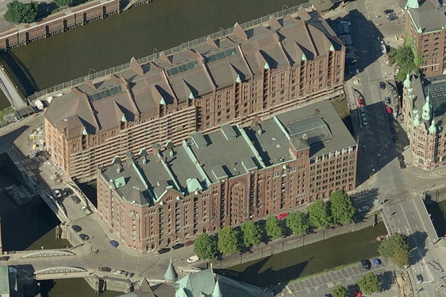 Quartier Speicherstadt de Hambourg