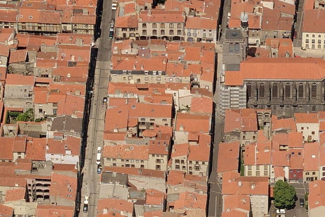 Quartier du vieux Montferrand à Clermont-Ferrand